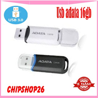Usb adata c906 16gb - hàng nhập khẩu bảo hành 5 năm!
