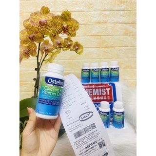 Canxi bầu D3 Ostelin 130v (Tem chemist)