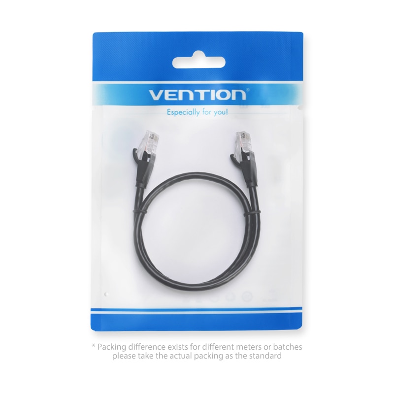 Dây cáp mạng Vention Cat6 Rj45 1000mbps cho Laptop Pc Tv Box chất lượng cao