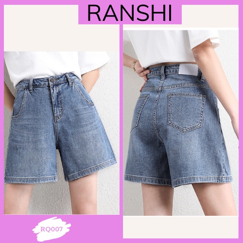 Quần Ngố LENLY RANSHI Chuẩn Form Lưng Cao Vải Dày Dặn RQ007