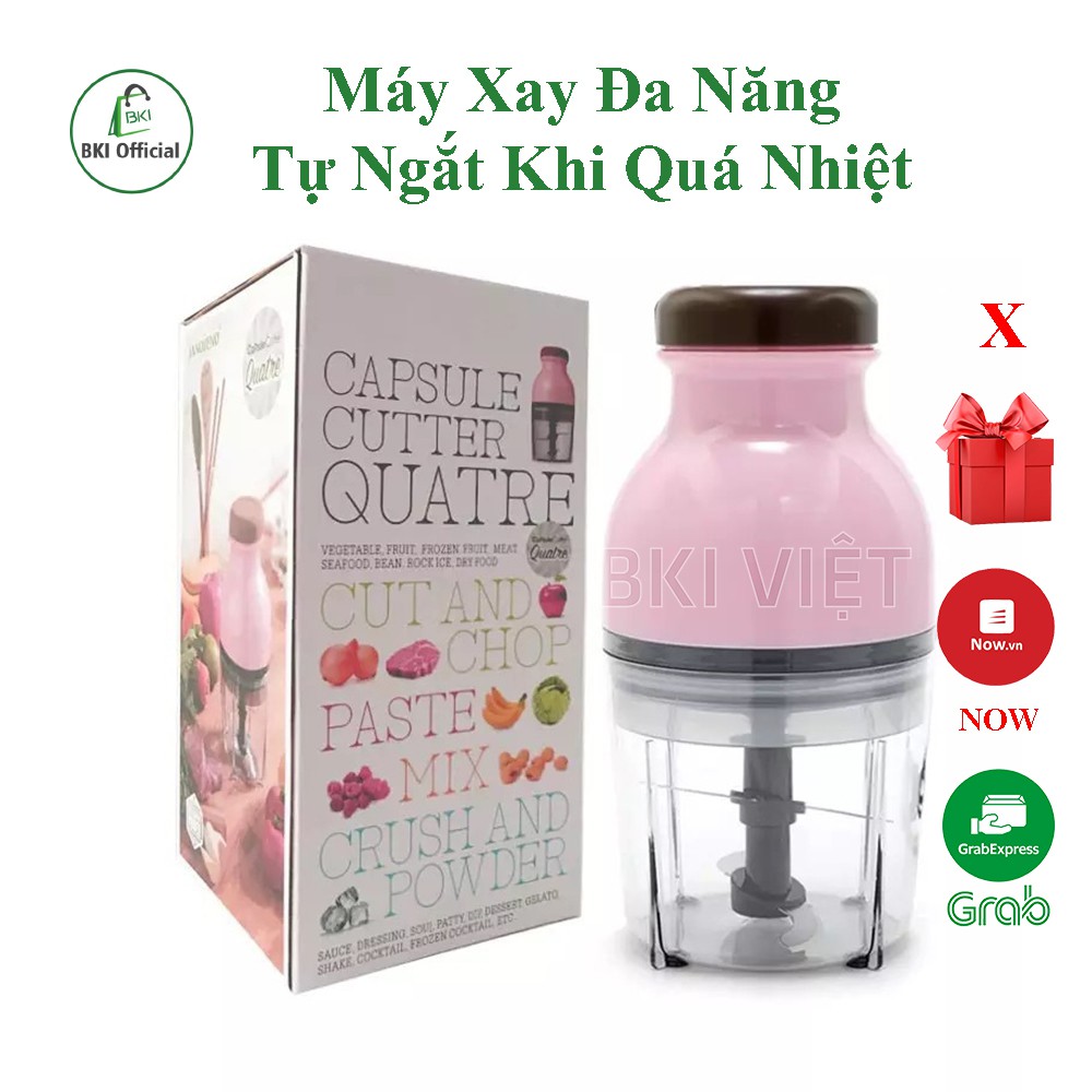 Máy Xay Đa Năng OSAKA NHẬT BẢN Capsule Cutter Quatre Công Suất 350W Chất Liệu Nhựa ABS An Toàn Sử Dụng - MXNAPNAU