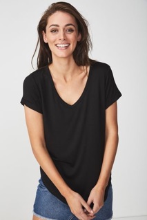 ÁO THUN LẠNH CỔ TIM hiệu COTTON ON