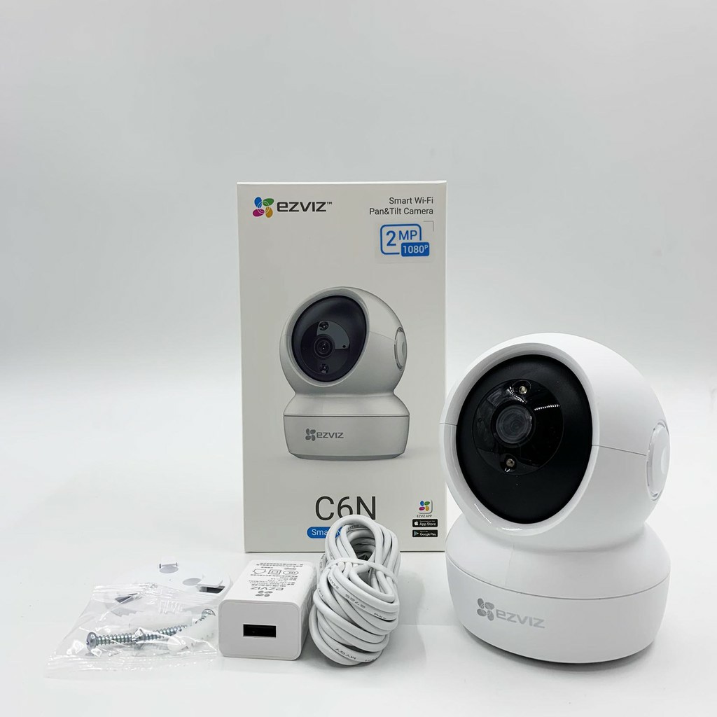 CAMERA WIFI 360 EZVIZ C6N HÌNH ẢNH FULL HD 1080P 2MP - ĐÀM THOẠI 2 CHIỀU - KÈM THẺ NHỚ
