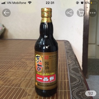 Xì dầu càng cua Nhất phẩm tiên 500ml