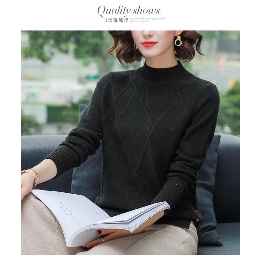 áo len quảng châu cúc gỗ hai bên L1 | BigBuy360 - bigbuy360.vn