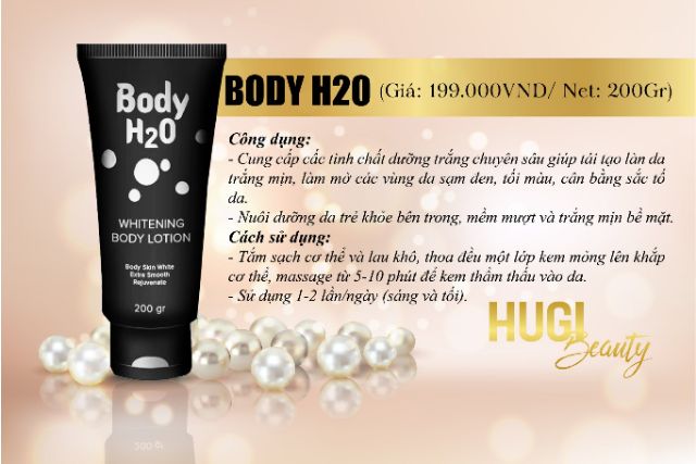[Mua 1 tặng 1] Kem Dưỡng Da Toàn Thân Body H20 kích trắng kích nện Lotion chính hãng | BigBuy360 - bigbuy360.vn