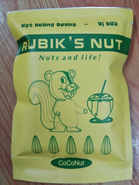Hướng dương Rubik’s Nut 50g vị dừa | BigBuy360 - bigbuy360.vn