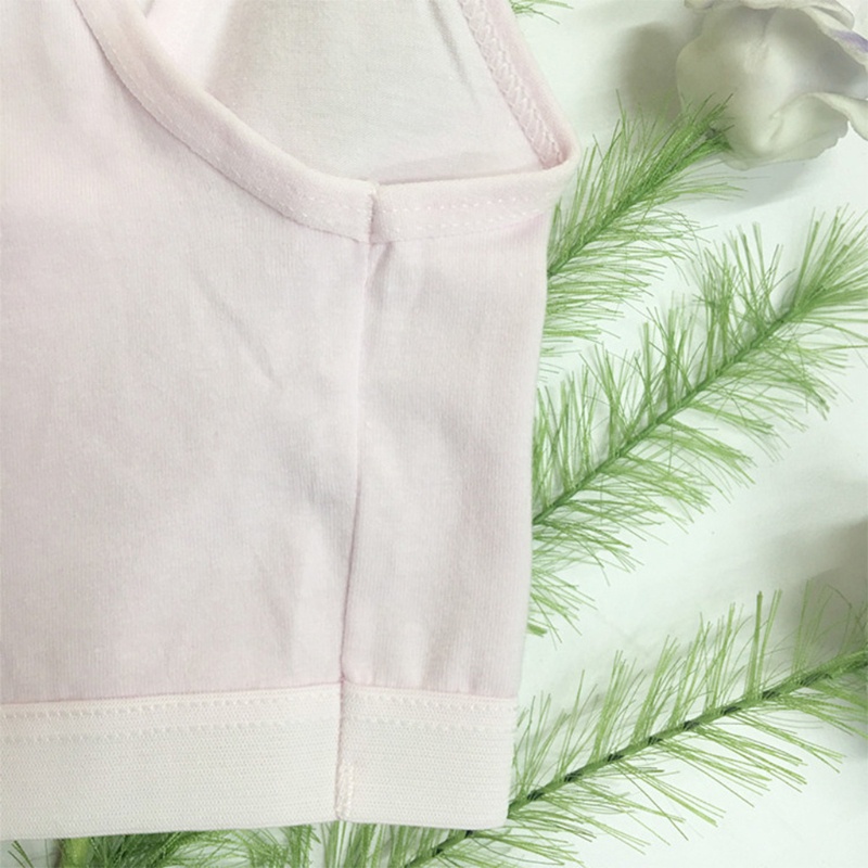 Youyo Áo Ngực Cotton Thoáng Khí In Họa Tiết Hoạt Hình Đính Nơ Dễ Thương Thời Trang Mùa Hè Cho Nữ Sinh