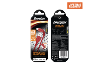 Cáp Lightning LW Energizer 1.2m - C41UBLIG
