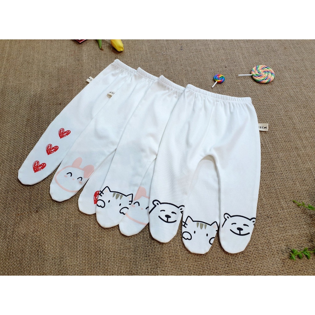 Set áo cổ tròn tay phồng kèm quần hoa lưng thun bé gái sơ sinh 1 2 3 tuổi MINTSCLOSET Mint's Closet - GA2047 - q167