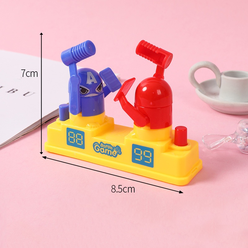 Đồ chơi người nhện đập búa cho bé chơi chung cực hài hước