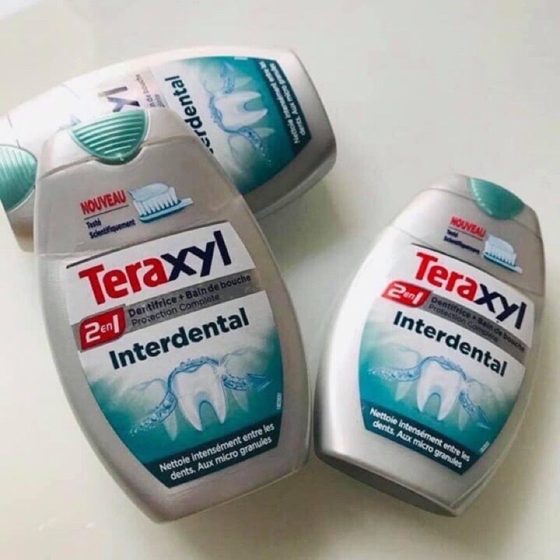 Kem đánh răng làm trắng răng Teraxyl 2 in 1