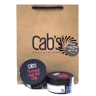 Sáp Vuốt Tóc Đất Sét Cab's - Tặng Lược