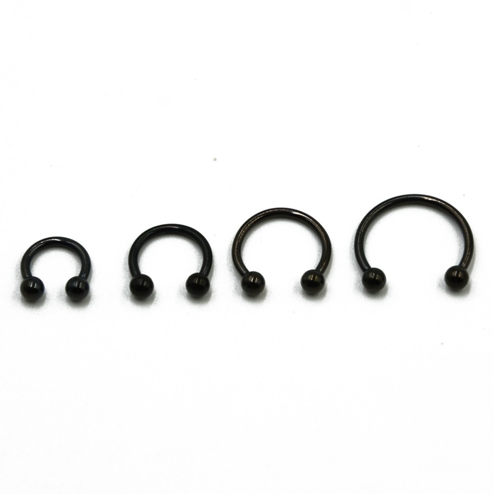 Khuyên Mũi Bằng Thép Không Gỉ 16 Khuyên Thời Trang Cho Nam Nữ Mihan1