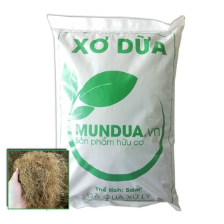 Xơ Dừa Trồng Cây, 100% Xơ Dừa, Kích Thước Bao 30x20cm