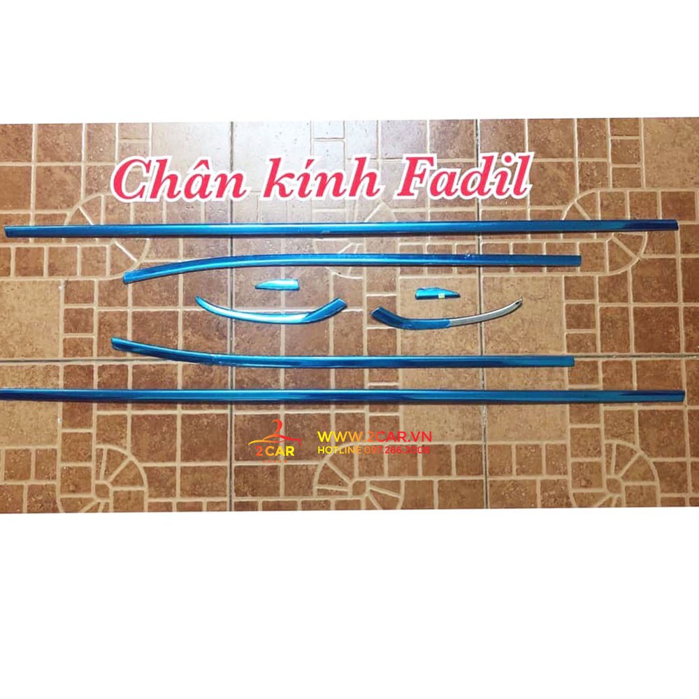 Nẹp viền chân kính, cong kính xe Vinfast Fadil 2019