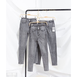 [GENMANY] Quần jean nữ lưng cao co dãn