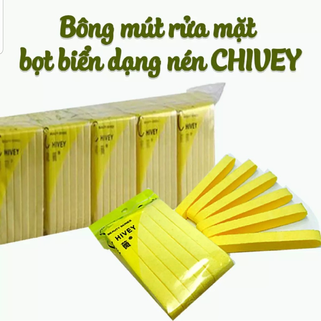 Bông Nở Chivey, Bông Rửa mặt Bọt Biển