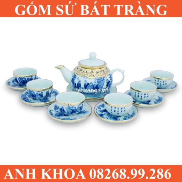 Ấm Chén Bát Tràng - Gốm sứ Bát Tràng Anh Khoa