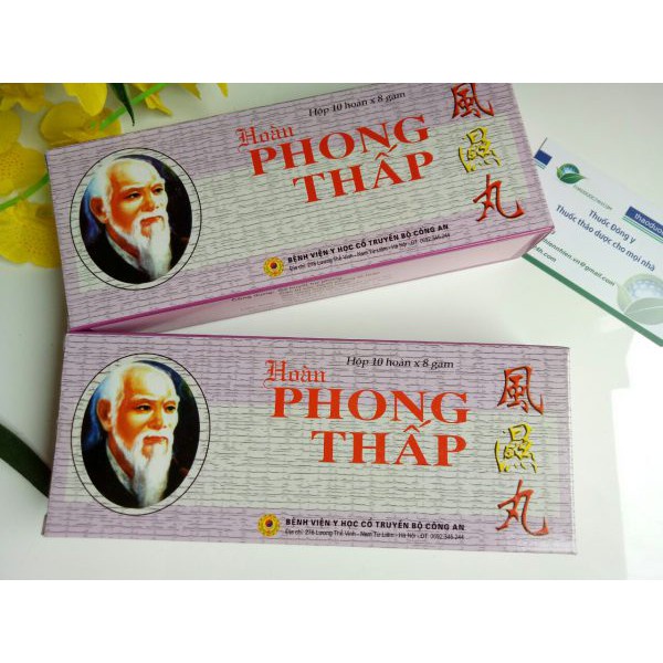 Hoàn phong thấp - cho phong thấp khớp, sản phẩm của viện YHCT Bộ Công An