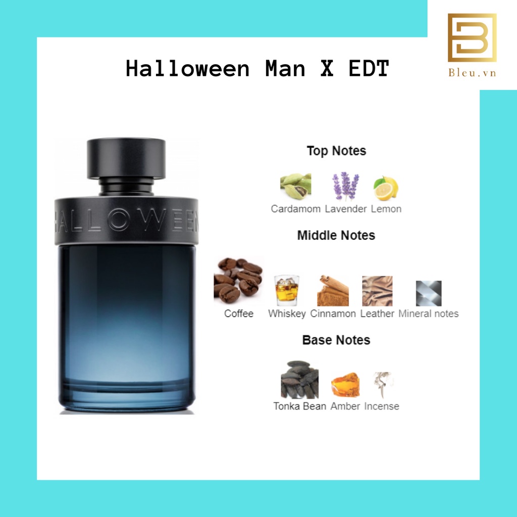 Mẫu dùng thử nước hoa nam Halloween Man Shot - Halloween Man X