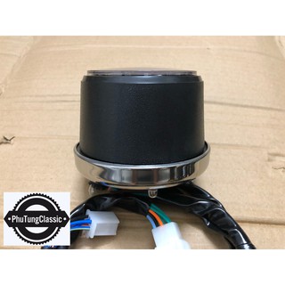 Đồng hồ độ mặt xanh có báo số