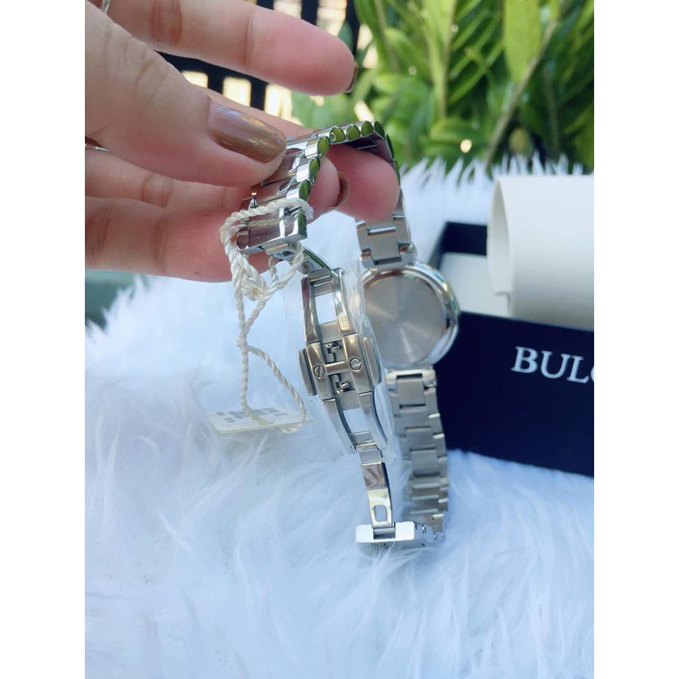 Đồng hồ nữ Bulova 96P149 - Máy Quartz Pin - Kính khoáng cứng