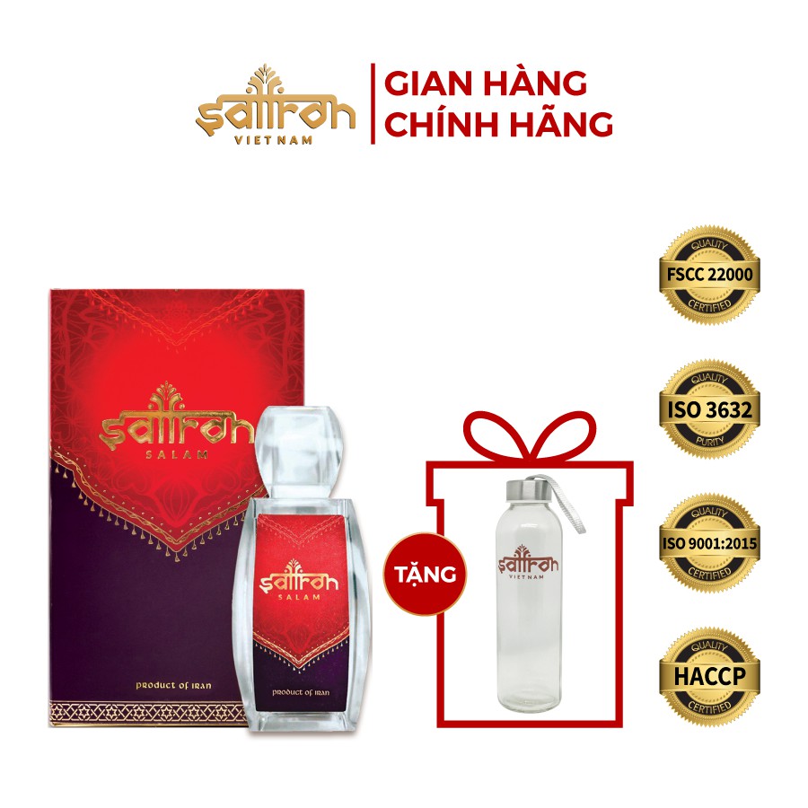 Nhụy Hoa Nghệ Tây Saffron Salam 1Gram/hộp