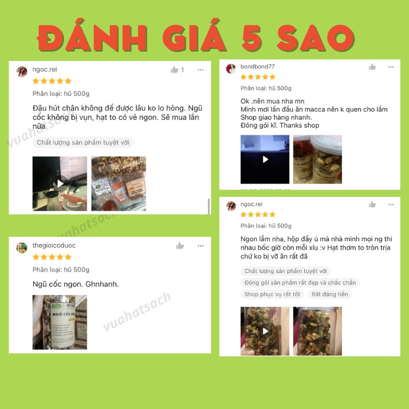 Ngũ cốc granola mật ong Nut Store 500g - ăn kiêng, giảm cân, bà bầu, cho bé