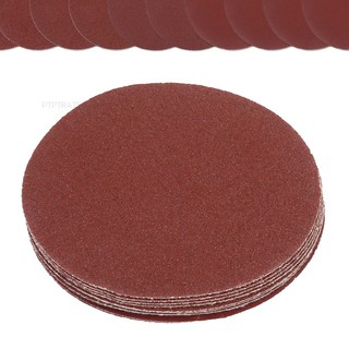 PTPTRATE ★10pcs New 5" Sanding Discs Drill Angle Grinder Mount Rubber Pad Sander + M14 Pad