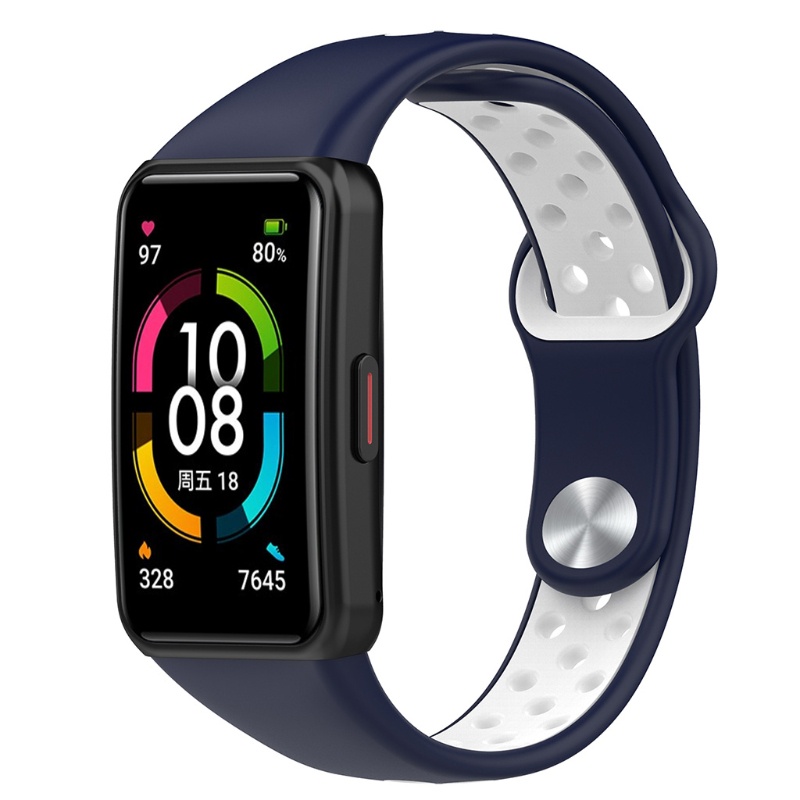 Dây Đeo Thay Thế Chất Liệu Silicon Màu Trơn Cho Vòng Đeo Tay Thông Minh IOR Band6