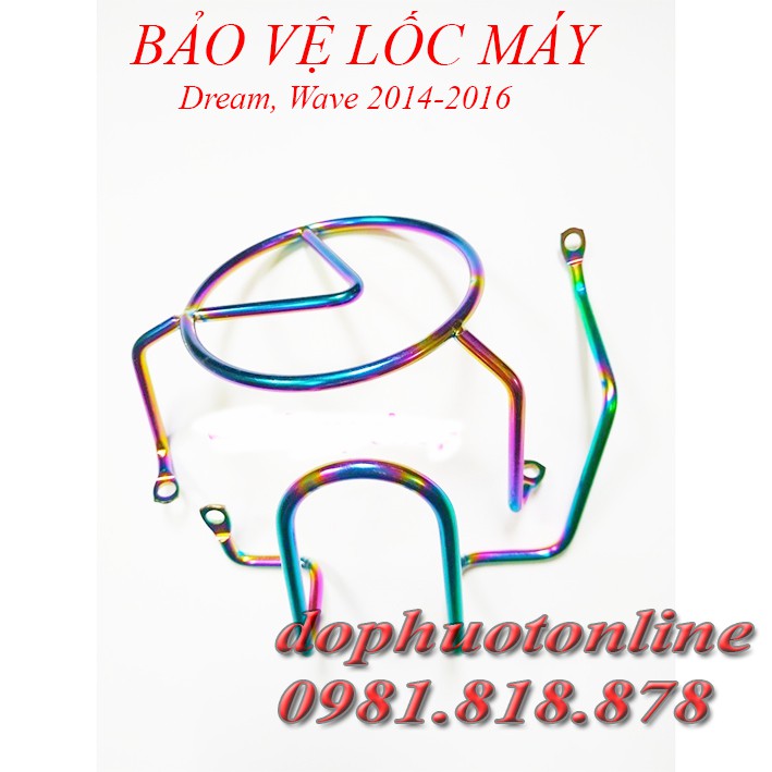 Bảo Vệ Lốc Máy Titan Dream, Wave - 2 Bên