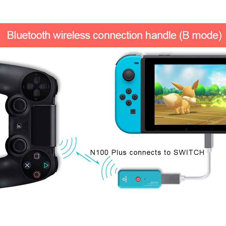 USB adapter CooV N100 Plus dành cho máy Nintendo Switch/PC Hàng Chính Hãng CooV | TOP BÁN CHẠY ✔