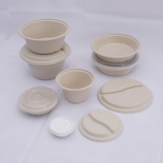 Hộp đựng thức ăn bằng giấy phân hủy dùng một lần