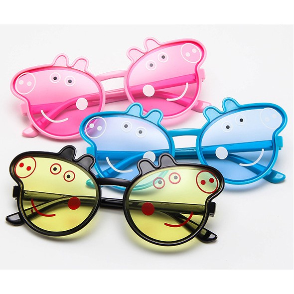 Kính Cho Bé MALANO Kính Trẻ Em Mắt Kính Chống Tia UV Thời Trang Peppa Pig Cực Yêu Cho Bé FGK-001222