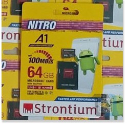 Thẻ nhớ Nitro 64GB tốc độ 100MB/s