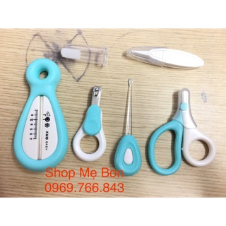 Bộ dụng cụ vệ sinh 6 món cao cấp amo cho bé