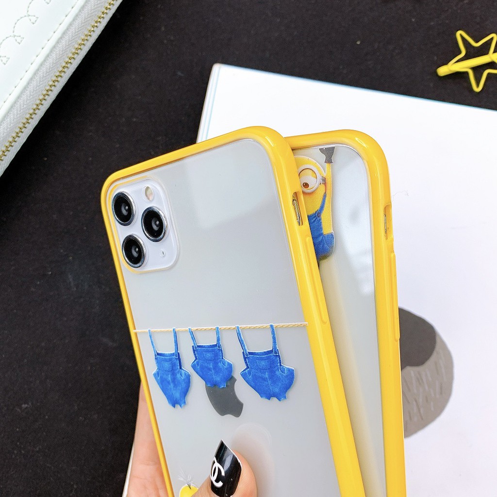 [ IPHONE ] Ốp Lưng Viền Silicon Minion - V003 | BigBuy360 - bigbuy360.vn
