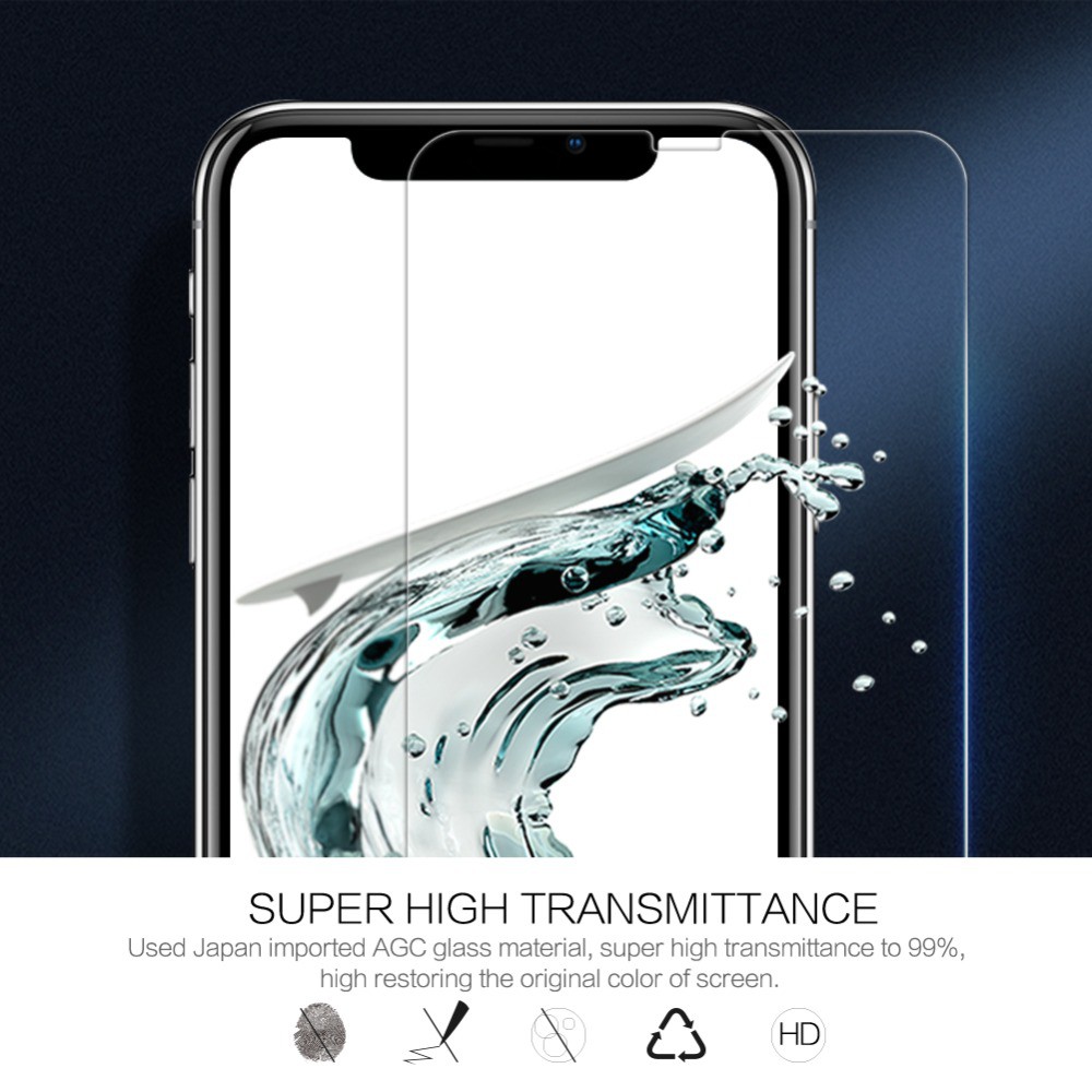 Kính cường lực Nillkin Amazing 9H/H+ Pro chống vỡ cho iPhone 13 12 11 Pro Max Mini iPhone 7 8 Plus iPhone X Xs Max XR