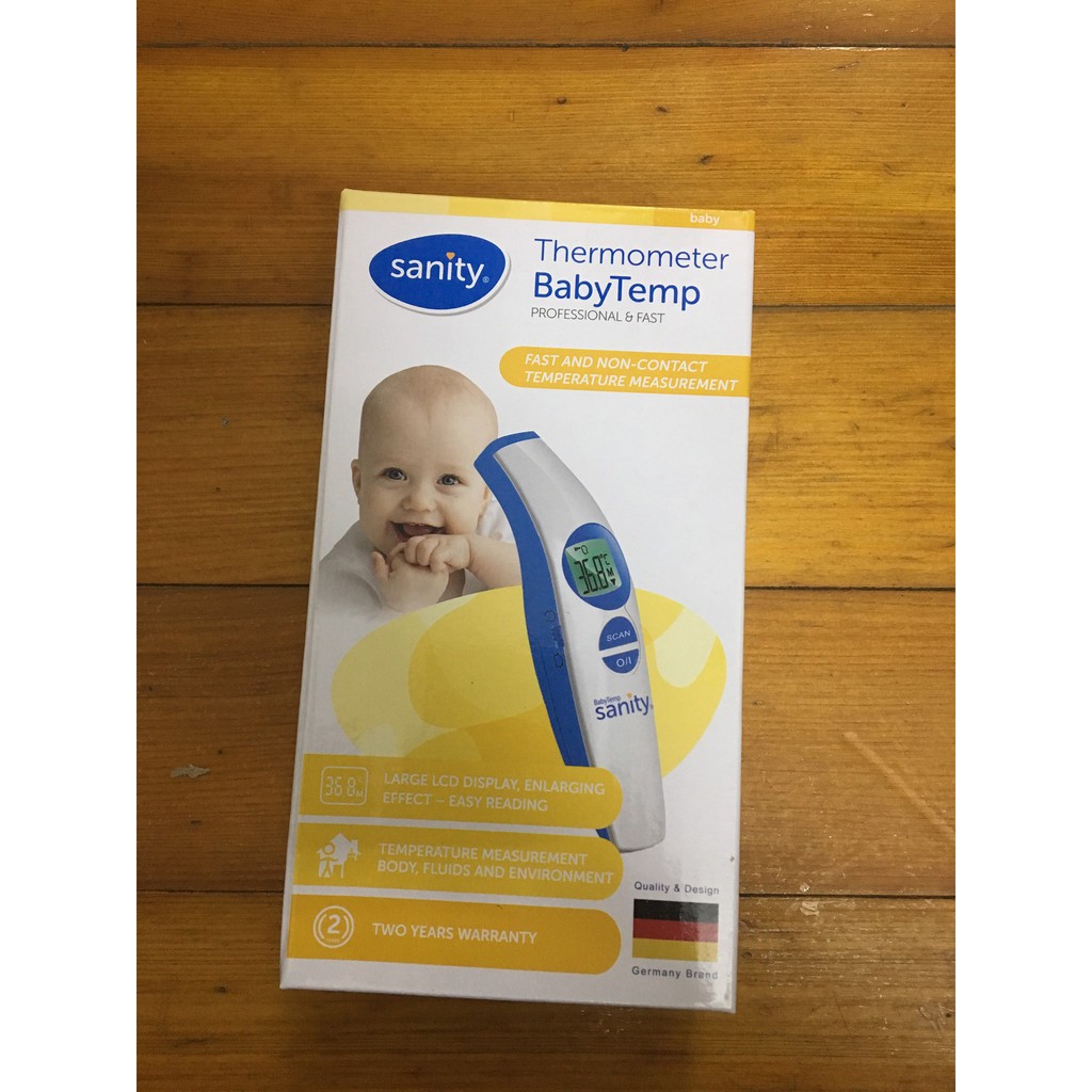 Nhiệt Kế Hồng Ngoại Đo Trán Baby Temp Sanity AP 3116 3in1