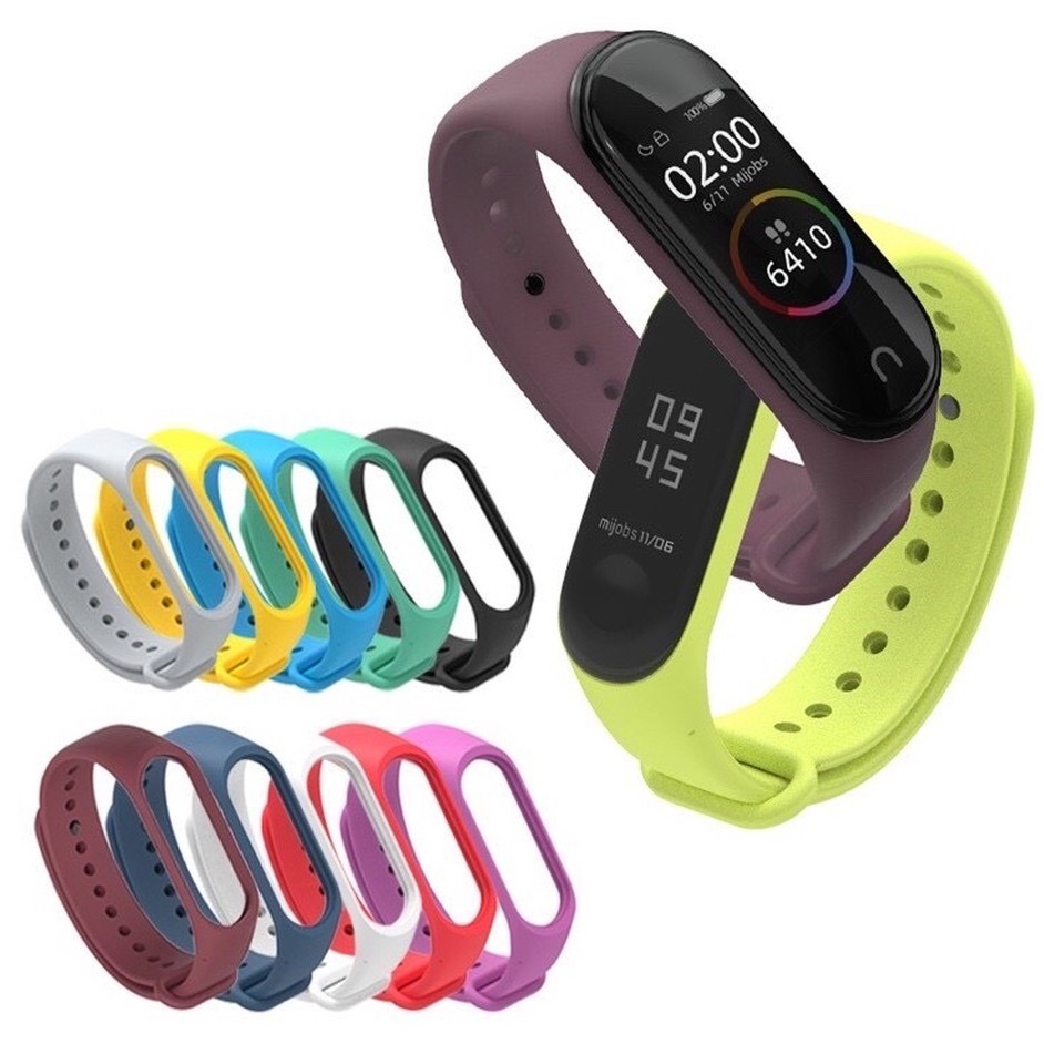 Dây Đeo MIBAND 3 - MIBAND 4 Cao Cấp Cho Đồng Hồ Thông Minh XIAOMI