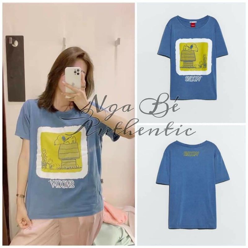 Áo phông chó Snopy Zara auth new