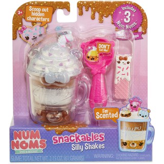 Bộ đồ chơi slime Num Noms Snackables Silly Shakes - S'Mores Frappe Slime(Mỹ)