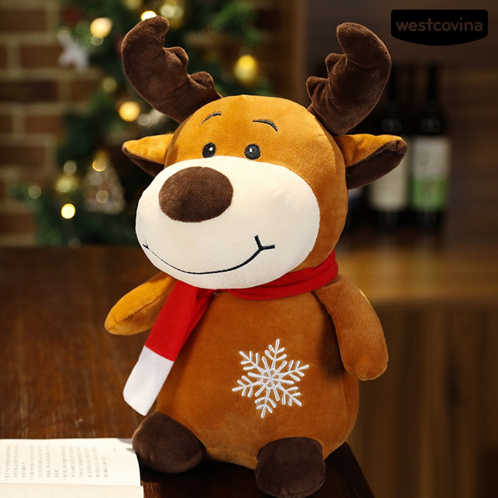 Búp bê nhồi bông hình ông già noel / người tuyết đáng yêu