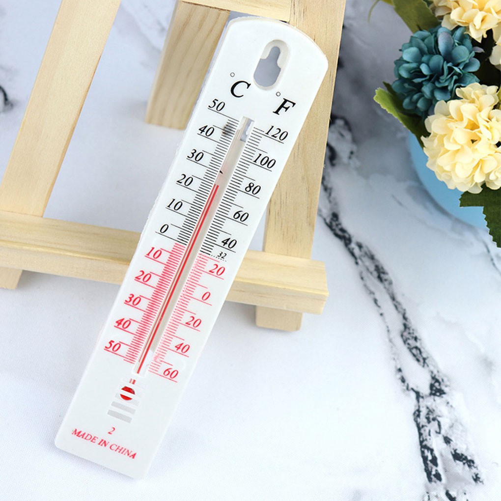 (THANH LÝ)  Nhiệt Kế Bằng Nhựa 40-50°C/-40-120°F Treo Tường Đo Nhiệt Độ Trong Nhà Và Ngoài Trời