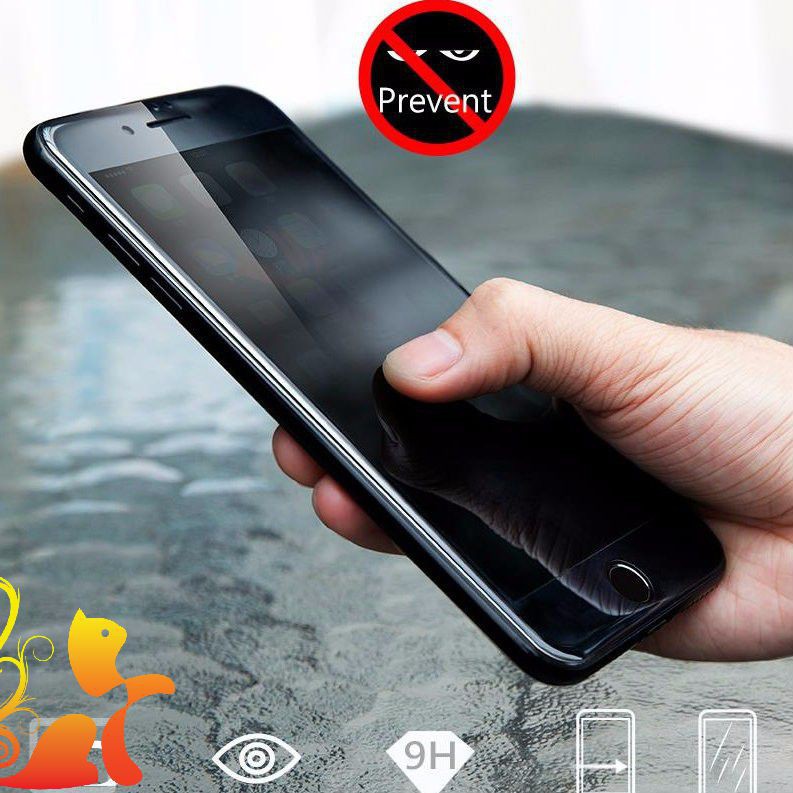 KÍNH CƯỜNG LỰC CHỐNG NHÌN TRỘM 9D Full màn hình CHO IPhone 6/6s/7/7+/8/8+/6+/6s+/X/XS/11ProMAX