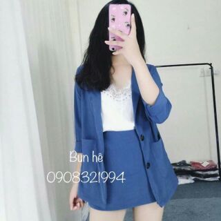 Set vest thu đông