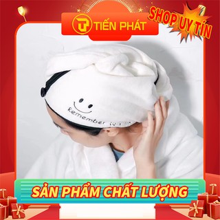 Khăn mũ trùm đầu mâu khô tóc mẫu mới