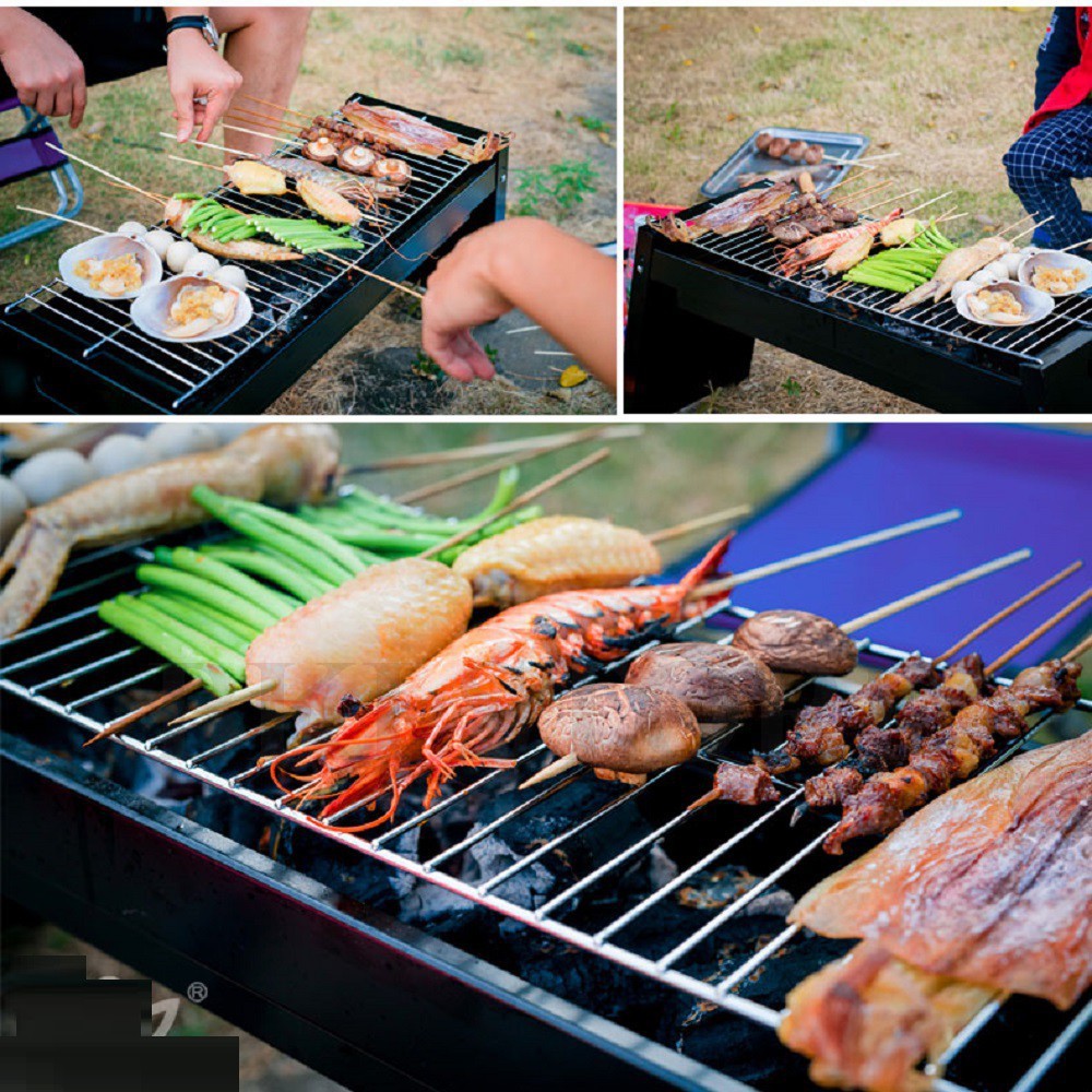 Bếp Nướng Than Hoa Không Khói BBQ Ngoài Trời Cao Cấp