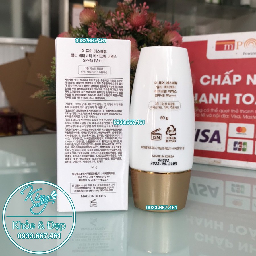 Kem Trang Điểm Multi Activity BB Cream EX The Pure Esthe Beau